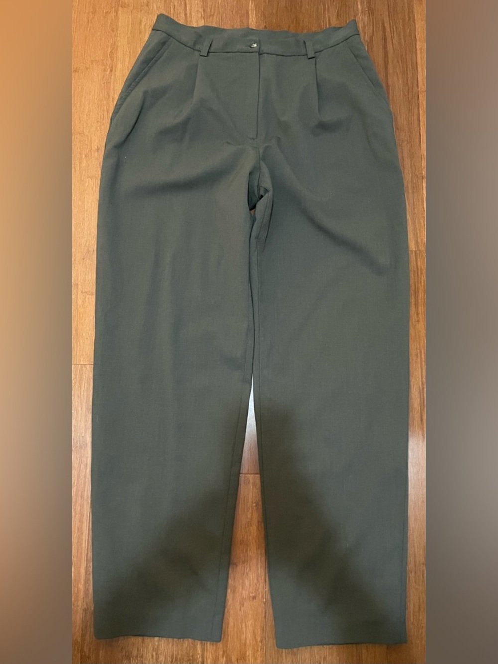 Lauren Ralph Lauren Pants Womens Wool 12 Lined Trouser Pleated Vintage 1990s